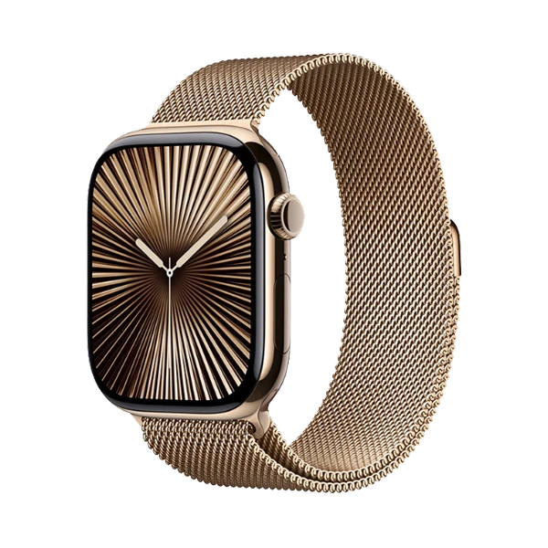 Apple Watch Series 10 42mm Titan dây Milanese Loop GPS + Cellular Chính hãng